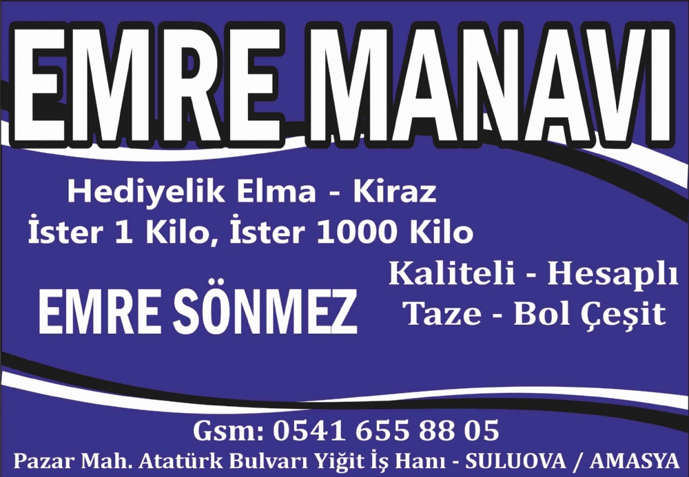 EMRE MANAVI SULUOVA
