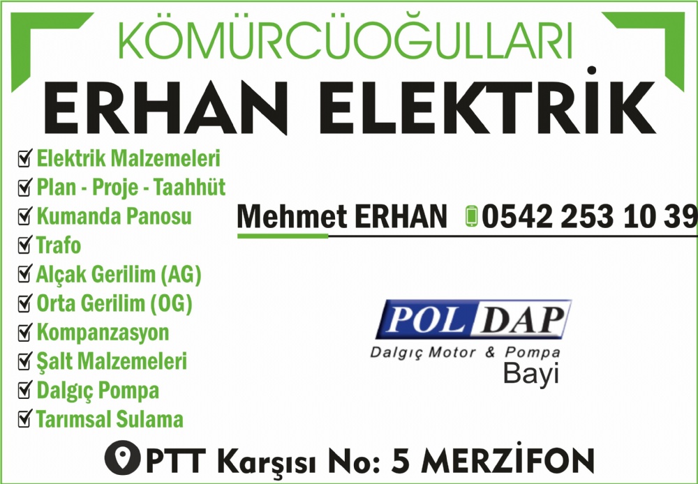 ERHAN ELEKTRİK MERZİFON