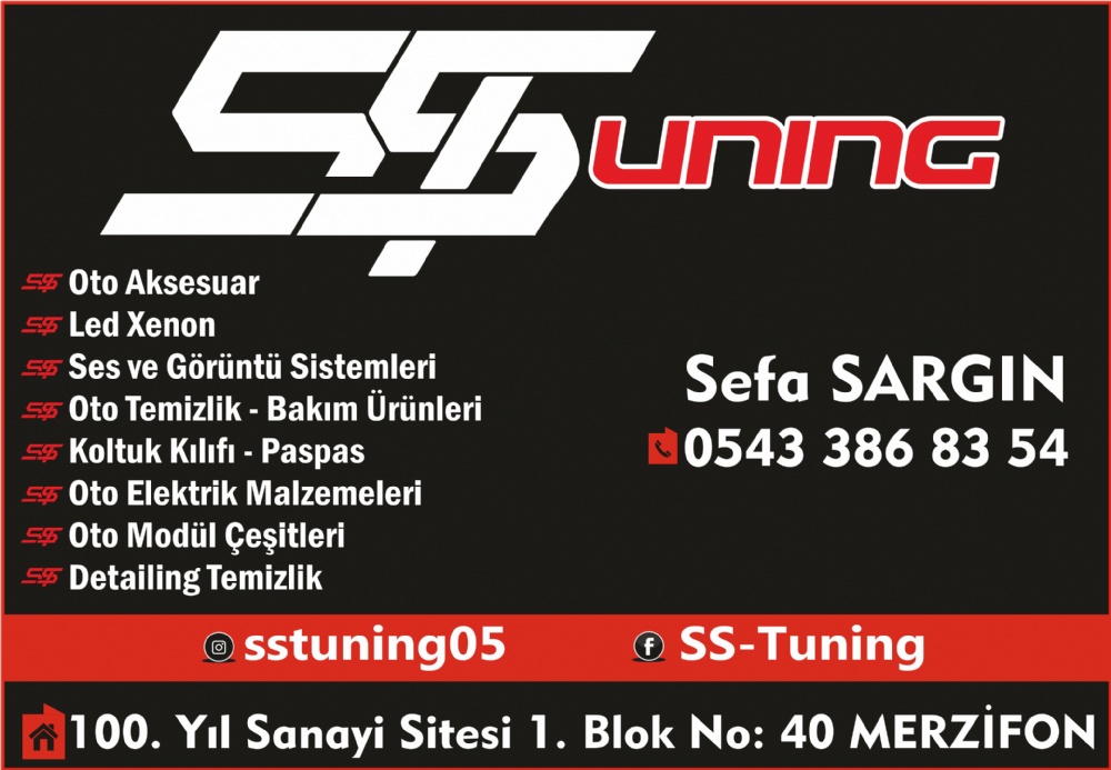 SS TUNİNG, OTO AKSESUAR MERZİFON
