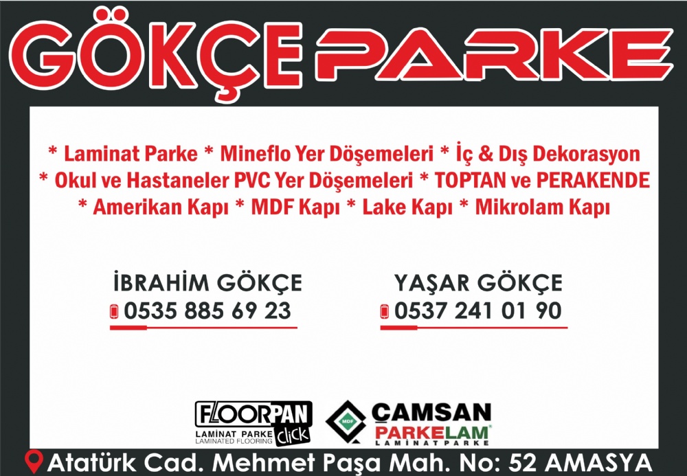 GÖKÇE PARKE AMASYA