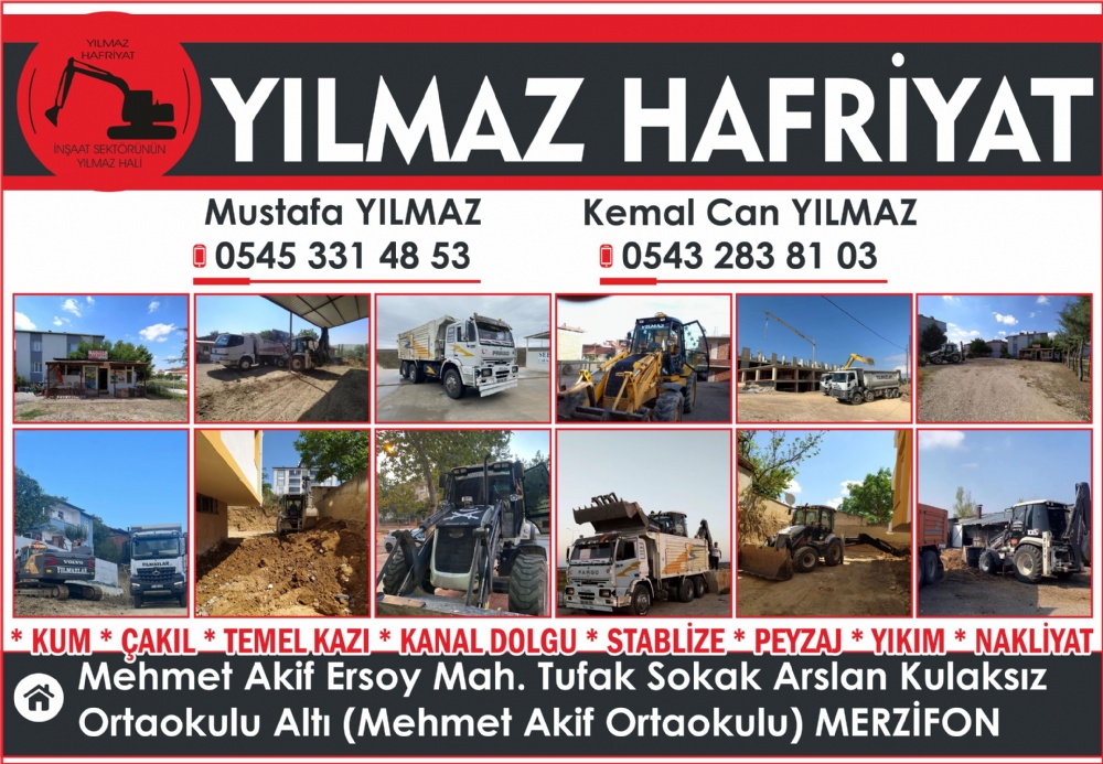YILMAZ HAFRİYAT MERZİFON