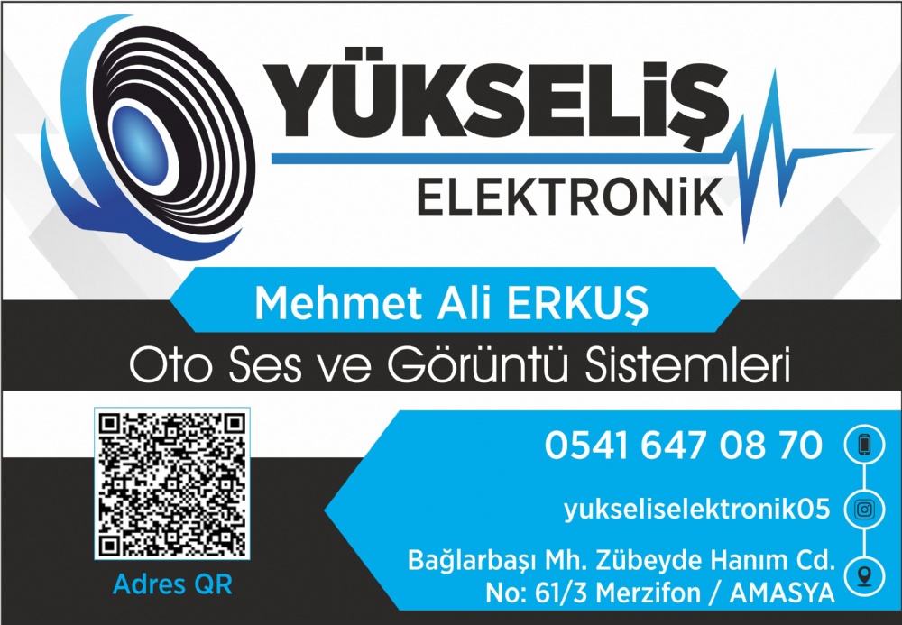 YÜKSELİŞ ELEKTRONİK OTO SES , GÖRÜNTÜ SİSTEMLERİ MERZİFON