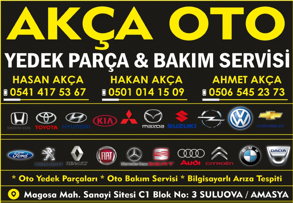 AKÇA OTO BAKIM SERVİSİ SULUOVA