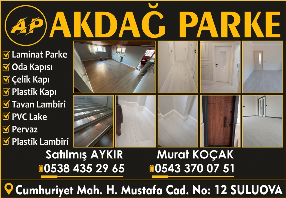 AKDAĞ PARKE SULUOVA
