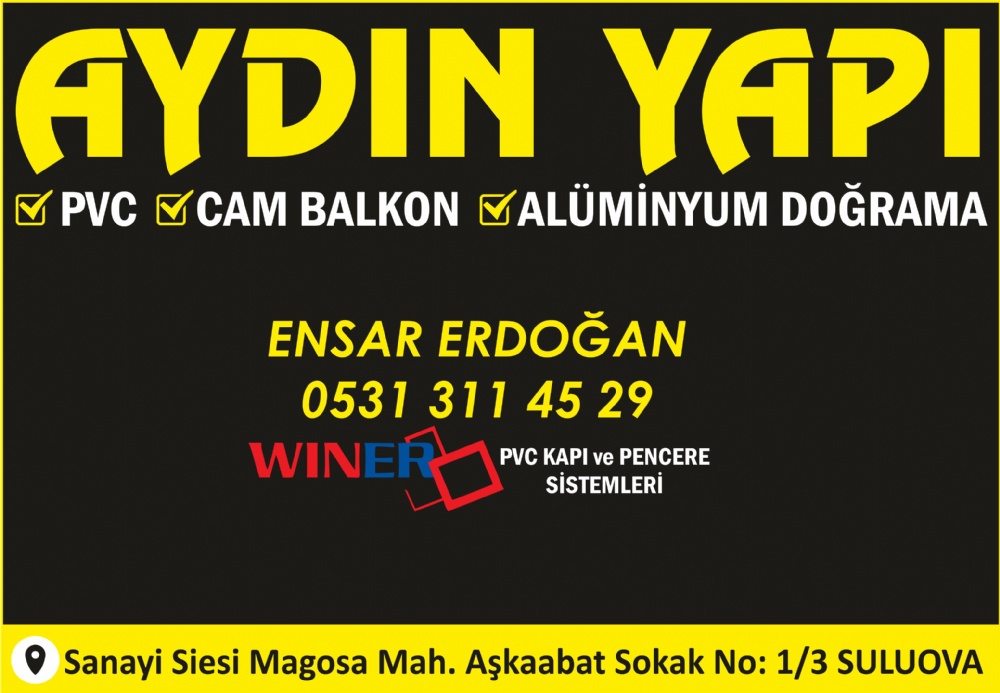 AYDIN YAPI PVC SULUOVA