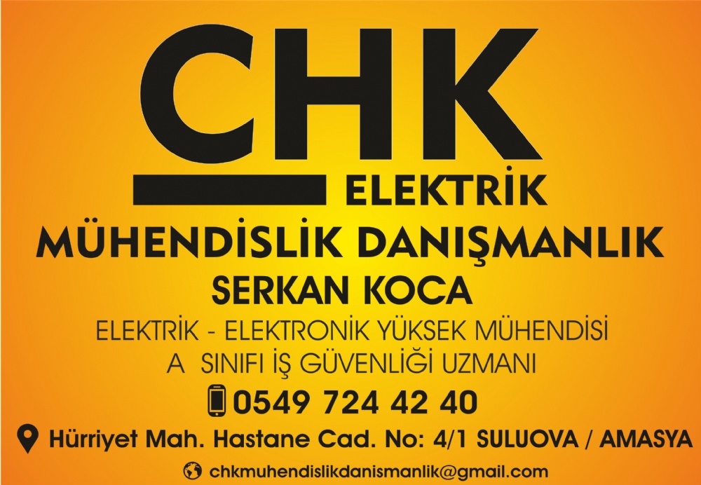 CHK ELEKTRİK MÜHENDİSLİK DANIŞMANLIK SULUOVA