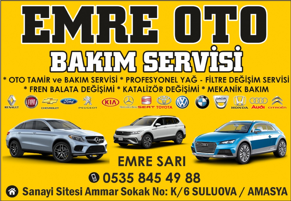 EMRE OTO BAKIM SERVİSİ SULUOVA