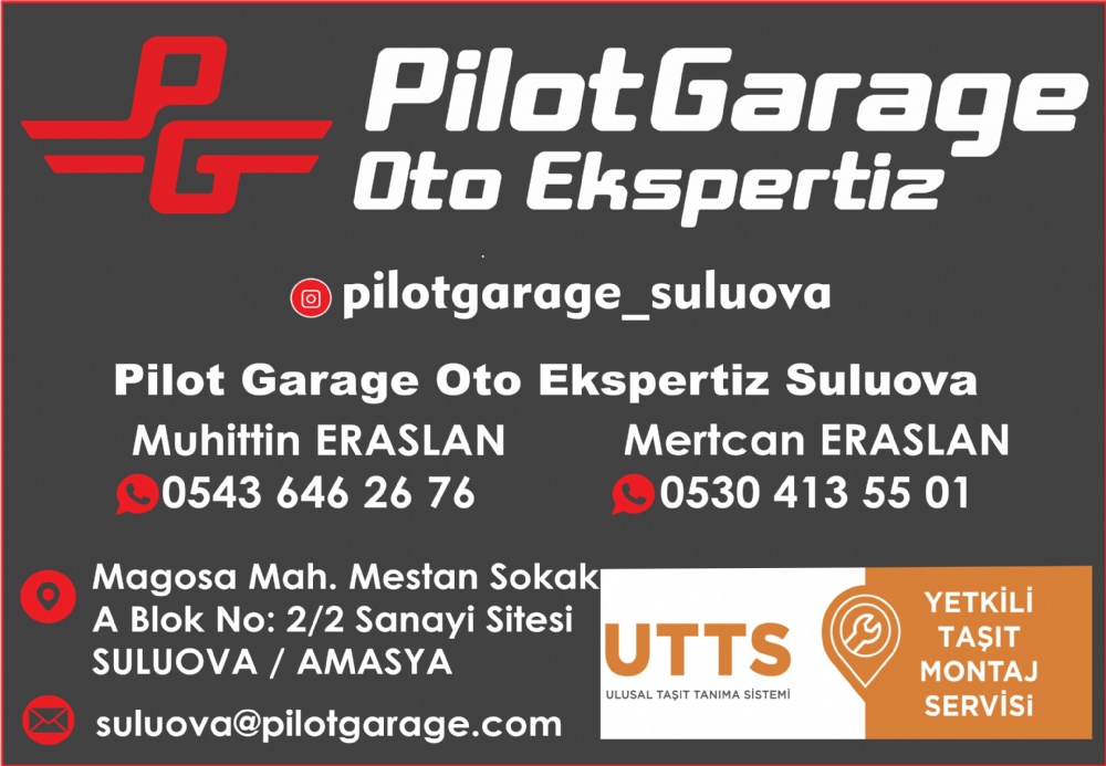 PİLOT GARAGE, OTO EKSPERTİZ SULUOVA