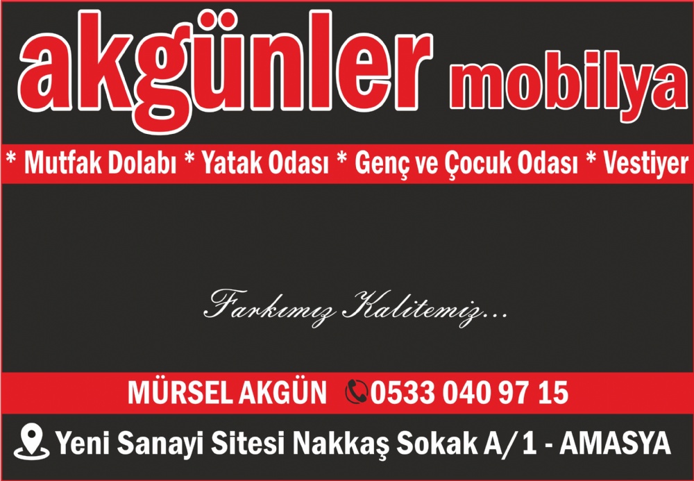 AKGÜNLER MOBİLYA AMASYA
