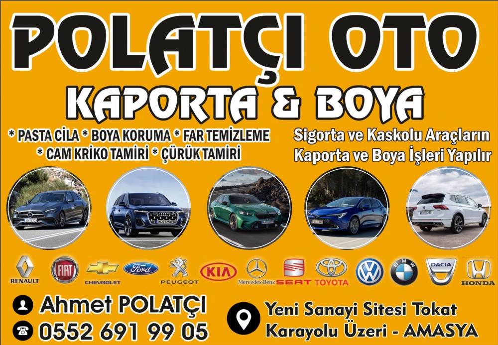 POLATÇI OTO KAPORTA AMASYA
