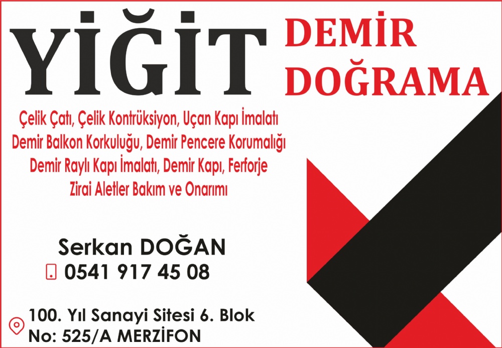 YİĞİT DEMİR, ÇELİK ÇATI MERZİFON